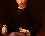 亚历山大 卡巴内尔 : Portrait De John William Mackay